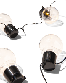 Lichterkette, 9 m, 20 warmweiße LED, mit Adapter - 41810486 - HEMA