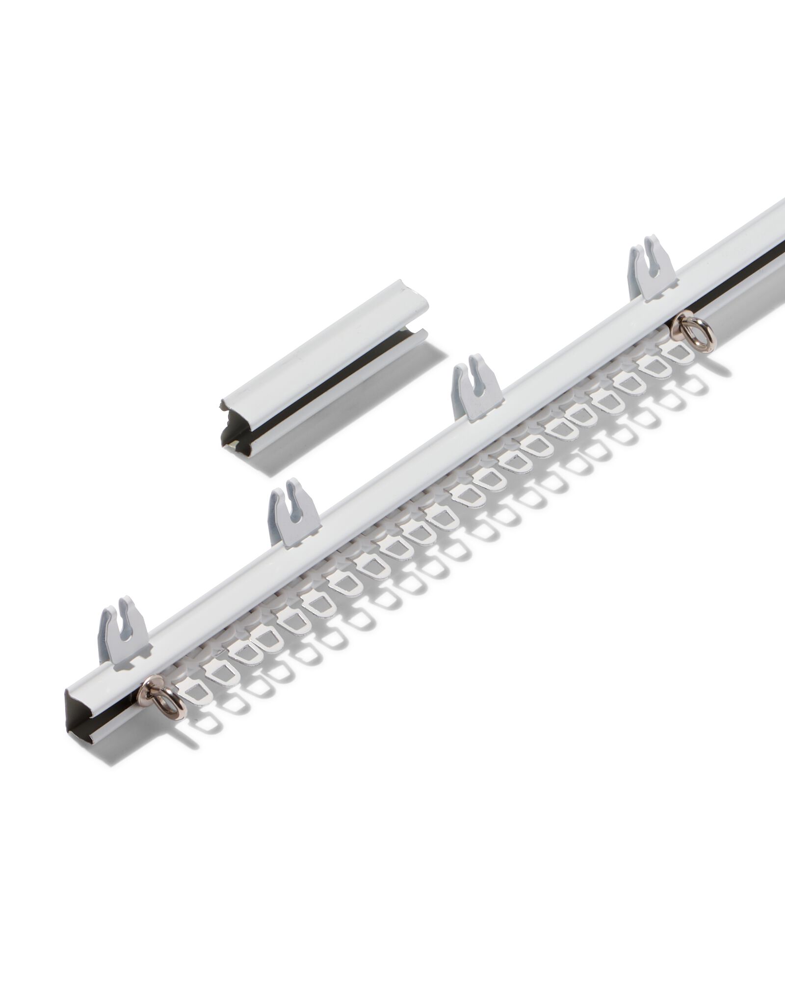 rail en U rideaux 200cm blanc - 7501002 - HEMA