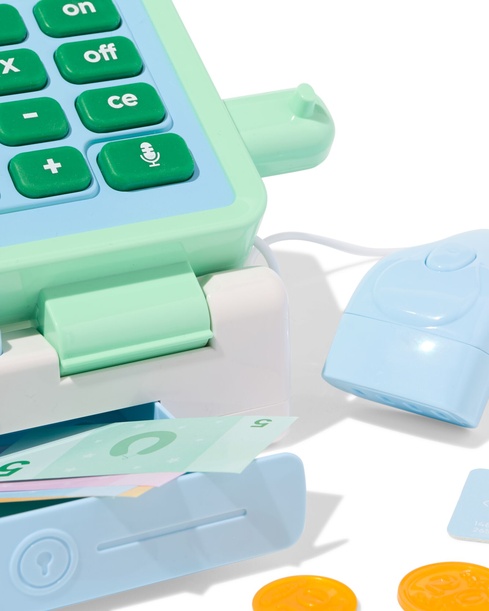 caisse enregistreuse &eacute;lectronique 26x12x20cm plastique - 15100322 - HEMA