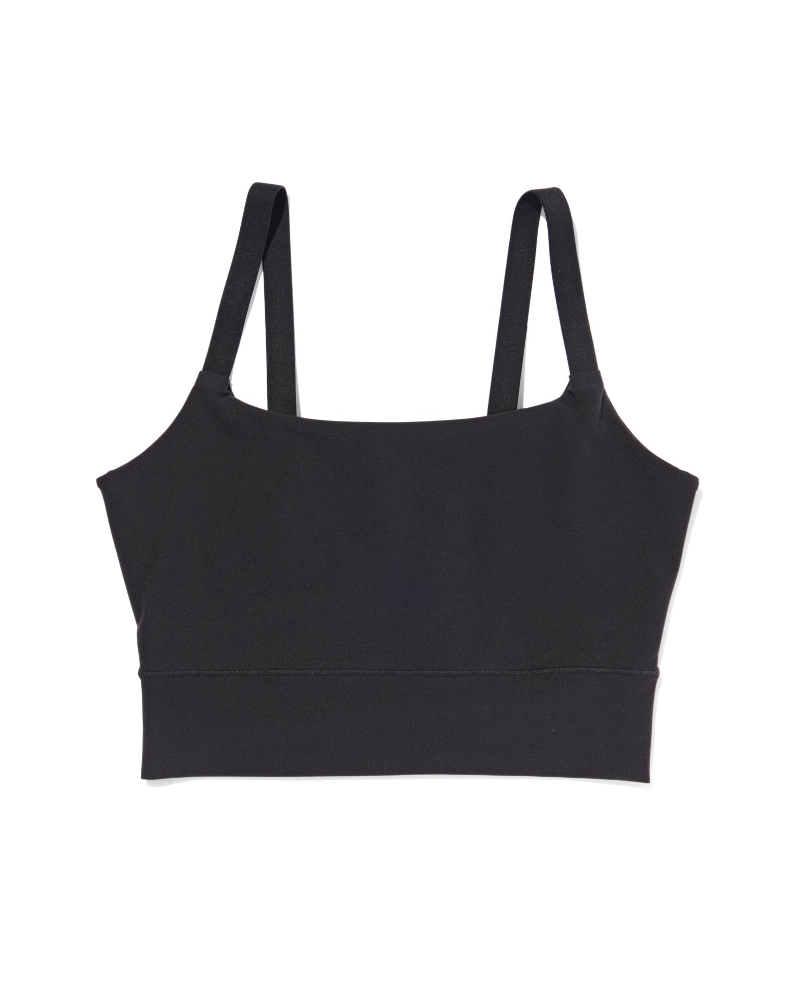 haut non pr&eacute;form&eacute; sans armatures lissant noir - 21830320BLACK - HEMA