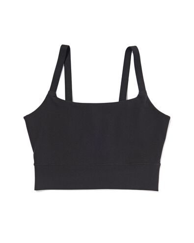 haut non pr&eacute;form&eacute; sans armatures lissant noir - 21830320BLACK - HEMA
