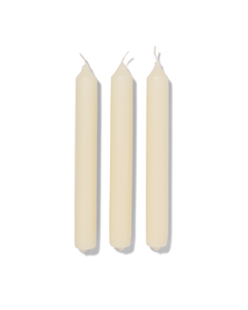 8 bougies Ø2x17 ivoire ivoire - 1000030221 - HEMA