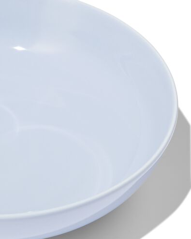 assiette creuse Ø22cm - new bone bleu - vaisselle dépareillée - 9650014 - HEMA