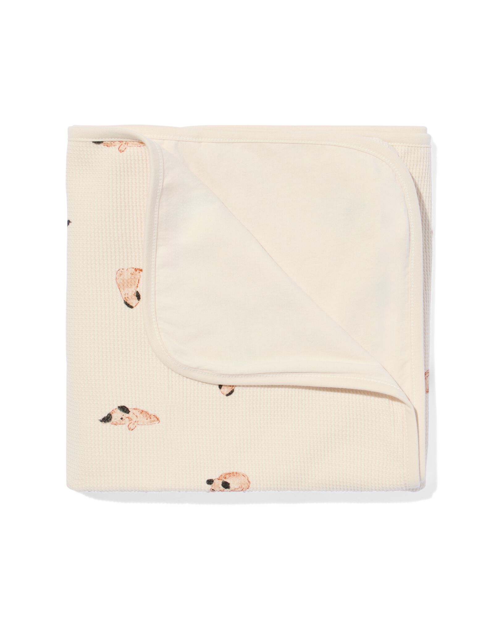 couverture pour berceau 75x100 gaufr&eacute;e chien - 33304630 - HEMA