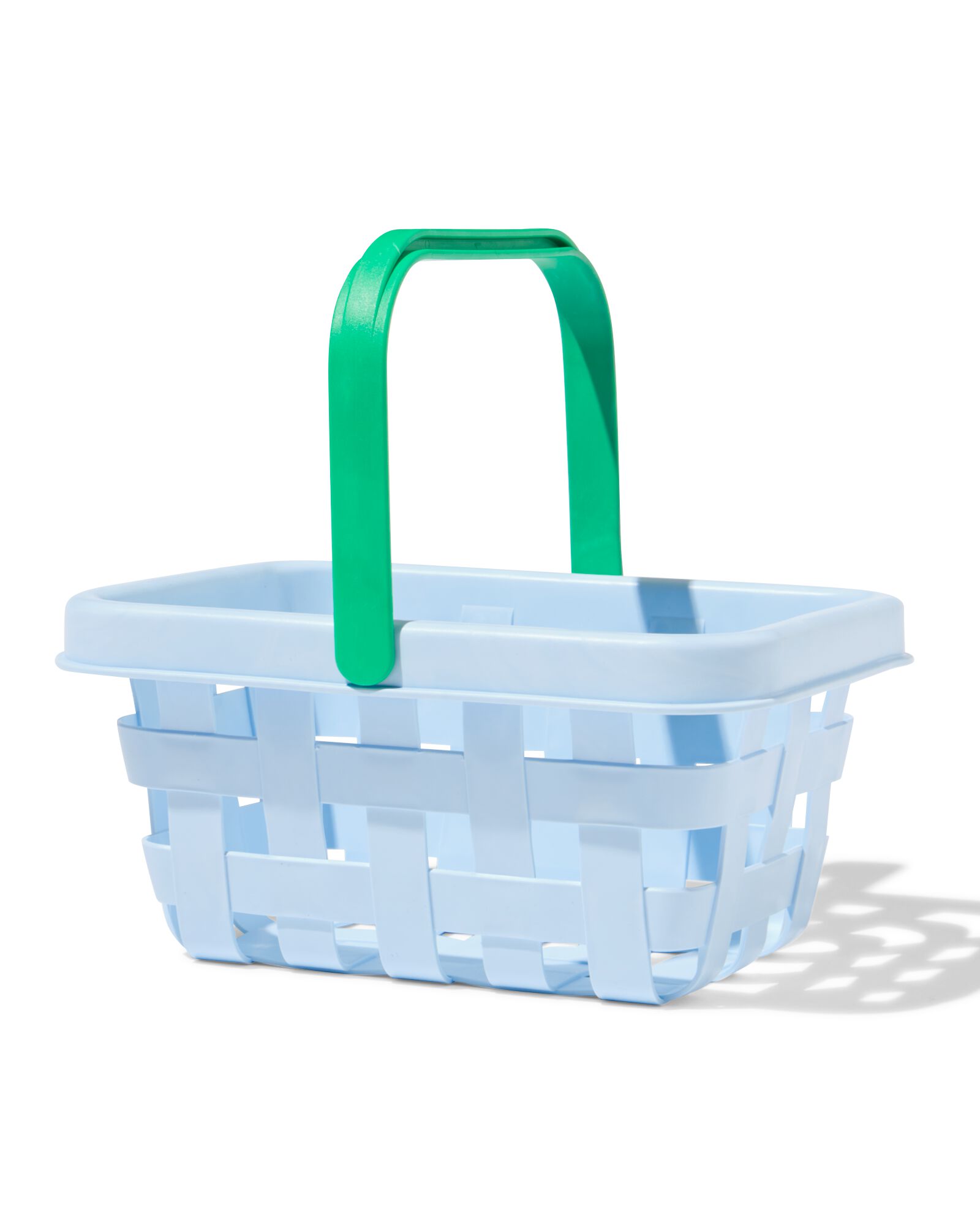 panier &agrave; provisions 19,5x10x14,5cm plastique - 15100323 - HEMA