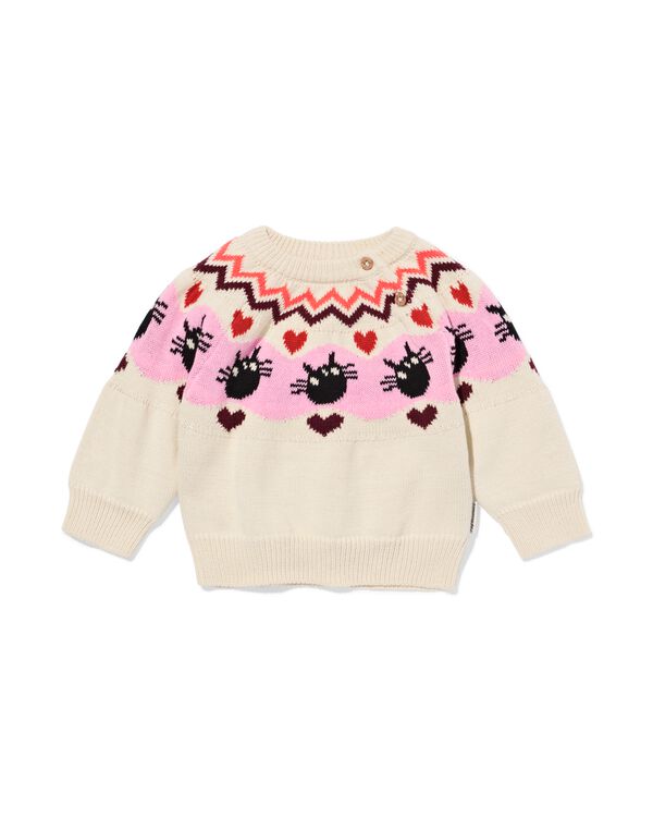 pull b&eacute;b&eacute; Siepie &eacute;cru &eacute;cru - 33049970ECRU - HEMA