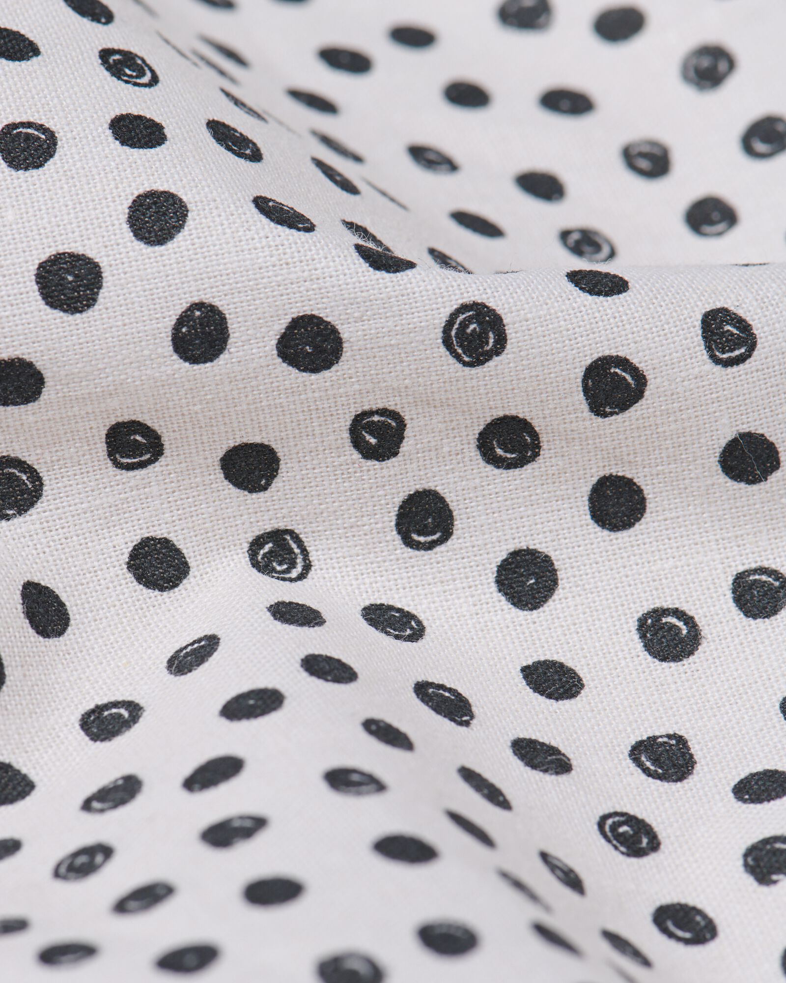 housse de couette 140x200/220cm coton doux &agrave; pois - 5790157 - HEMA