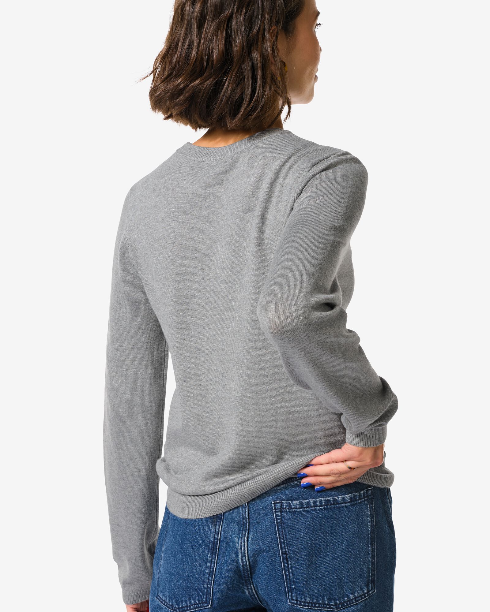 pull femme lilas gris clair gris clair - 36251275LIGHTGREY - HEMA