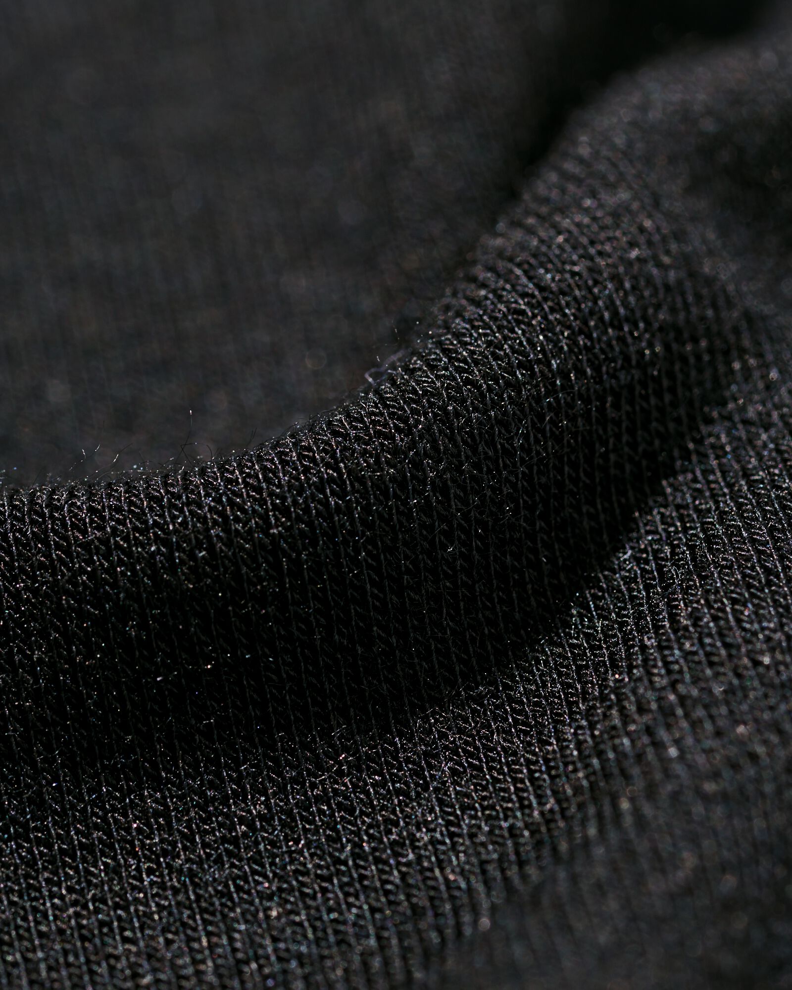 dames themo t-shirt col zwart XL - 36364184 - HEMA