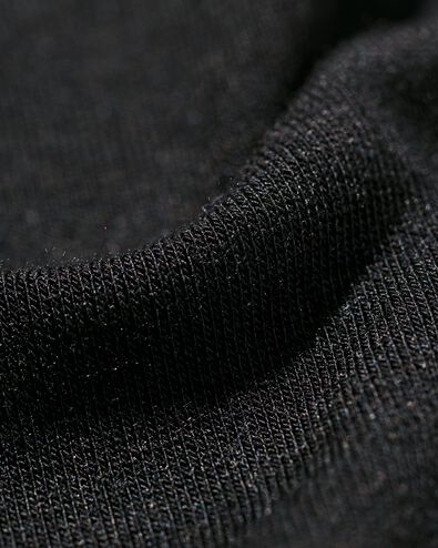 dames themo t-shirt col zwart XL - 36364184 - HEMA