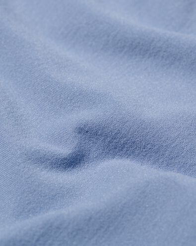 shortie femme sans coutures avec dentelle bleu M - 19690724 - HEMA