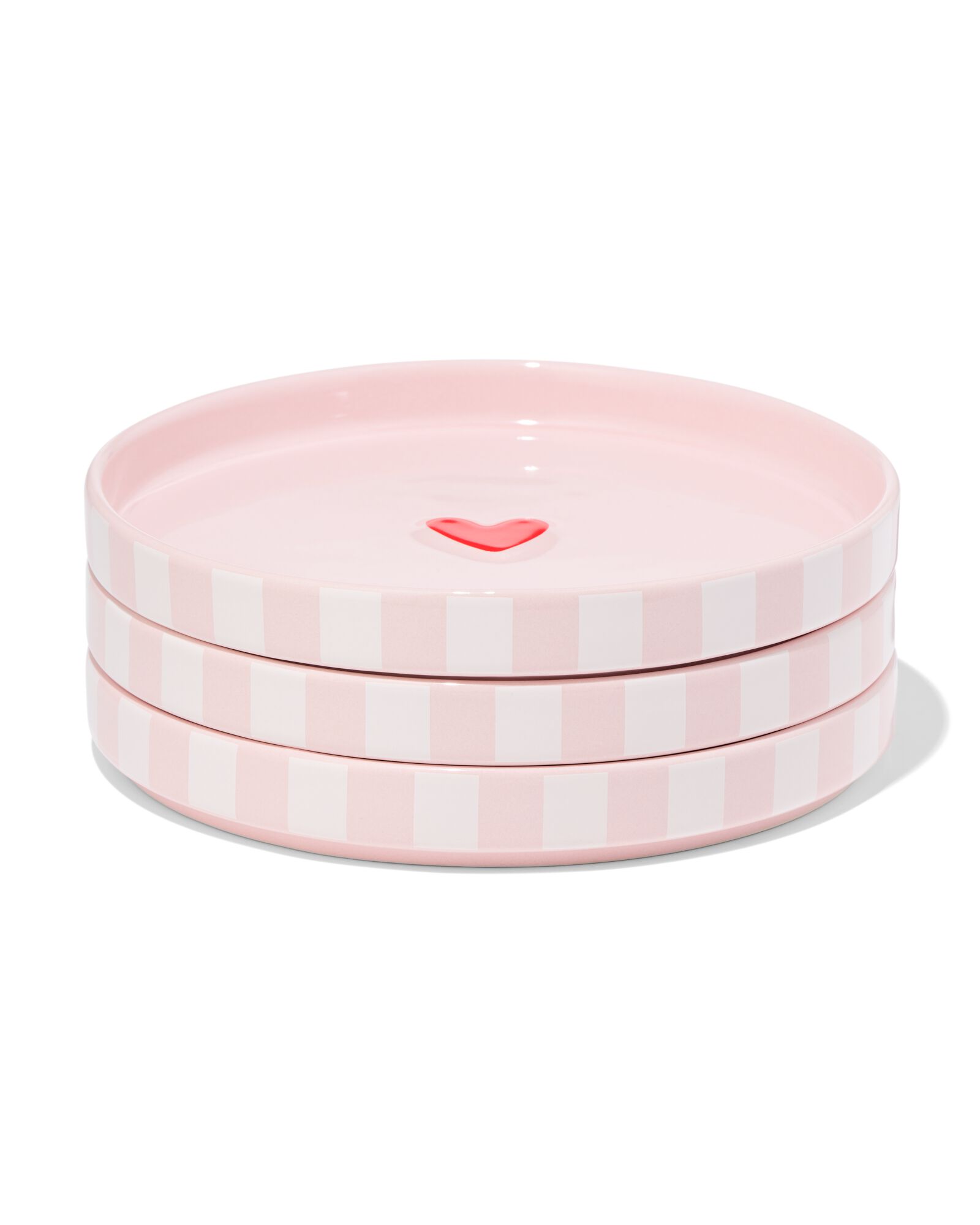assiette &agrave; dessert ⌀ 16 cm c&eacute;ramique amour - 60800215 - HEMA