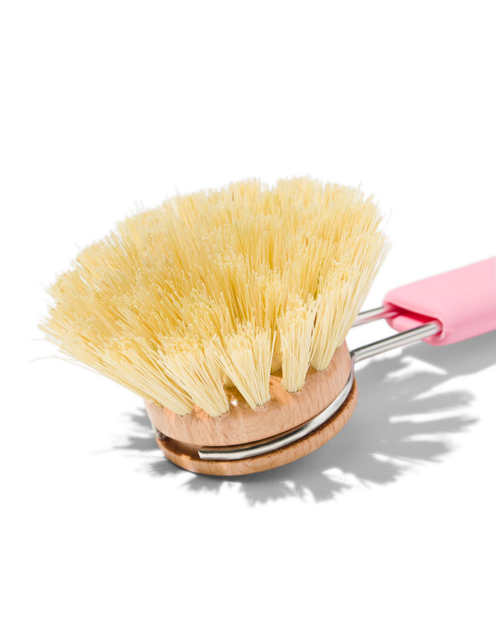 afwasborstel met losse kop roze - 20540036 - HEMA