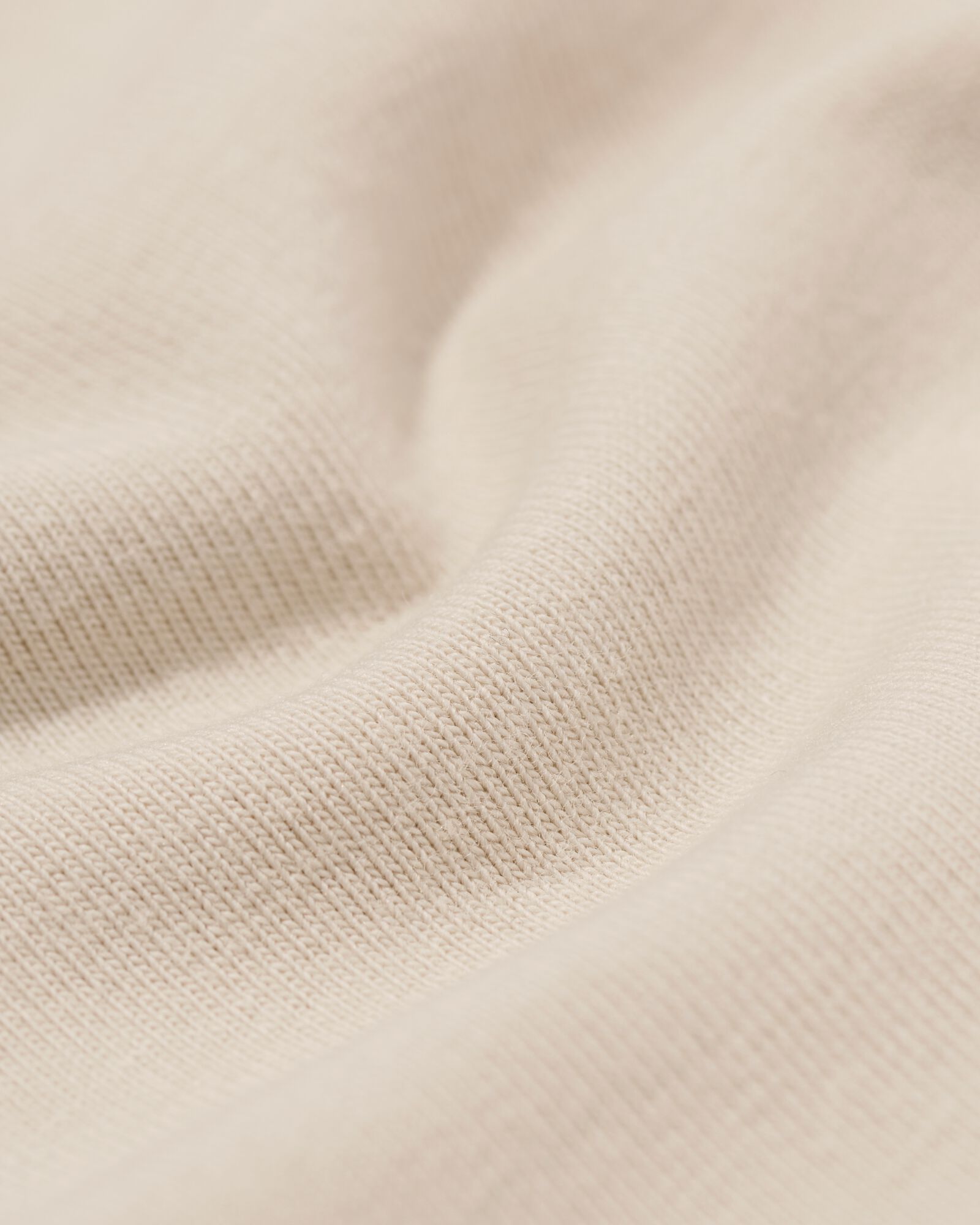 dames T-shirt slim fit v-hals zand zand - 36310980SAND - HEMA