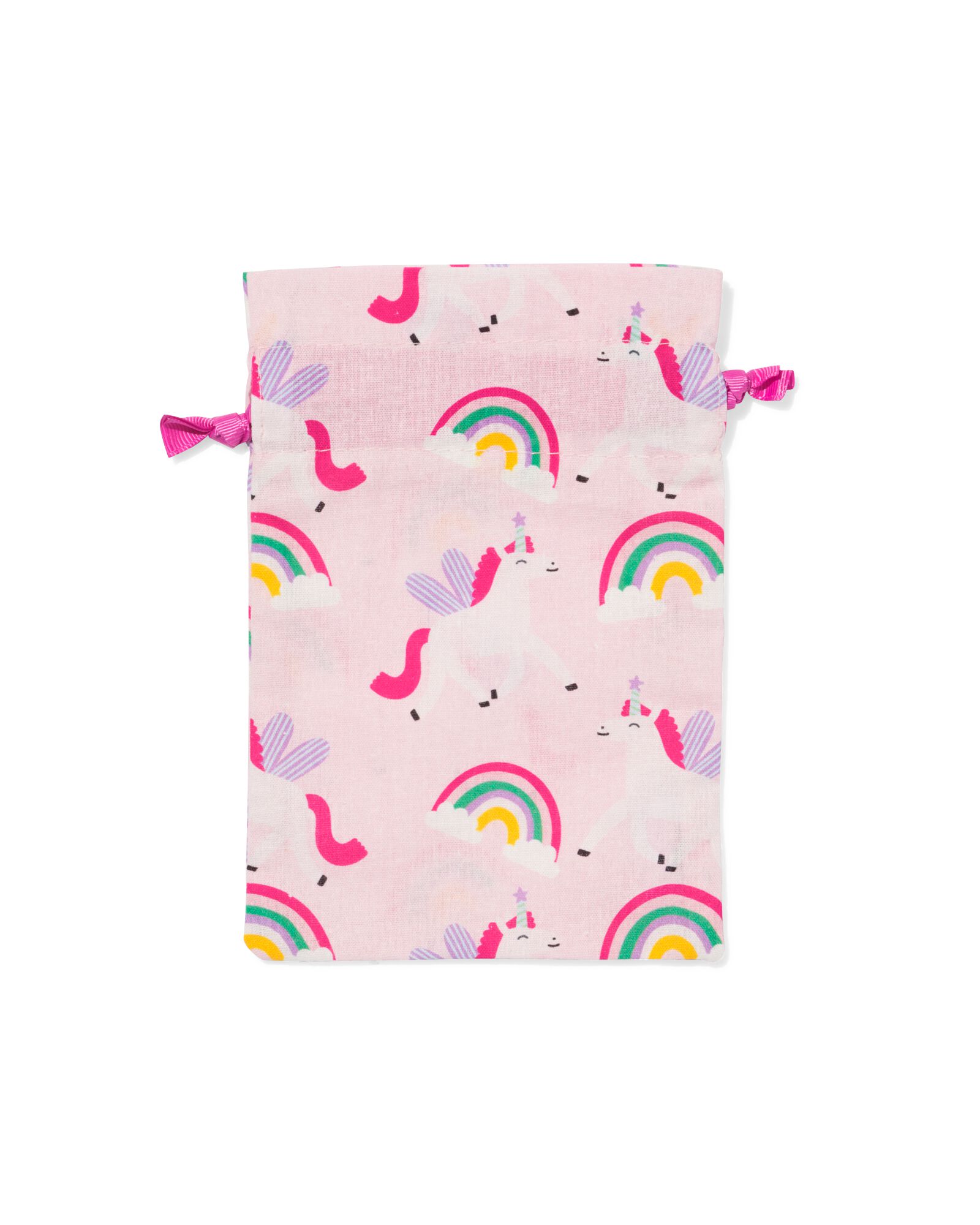 sac cadeau 21 x 14 cm coton licorne - 14710328 - HEMA