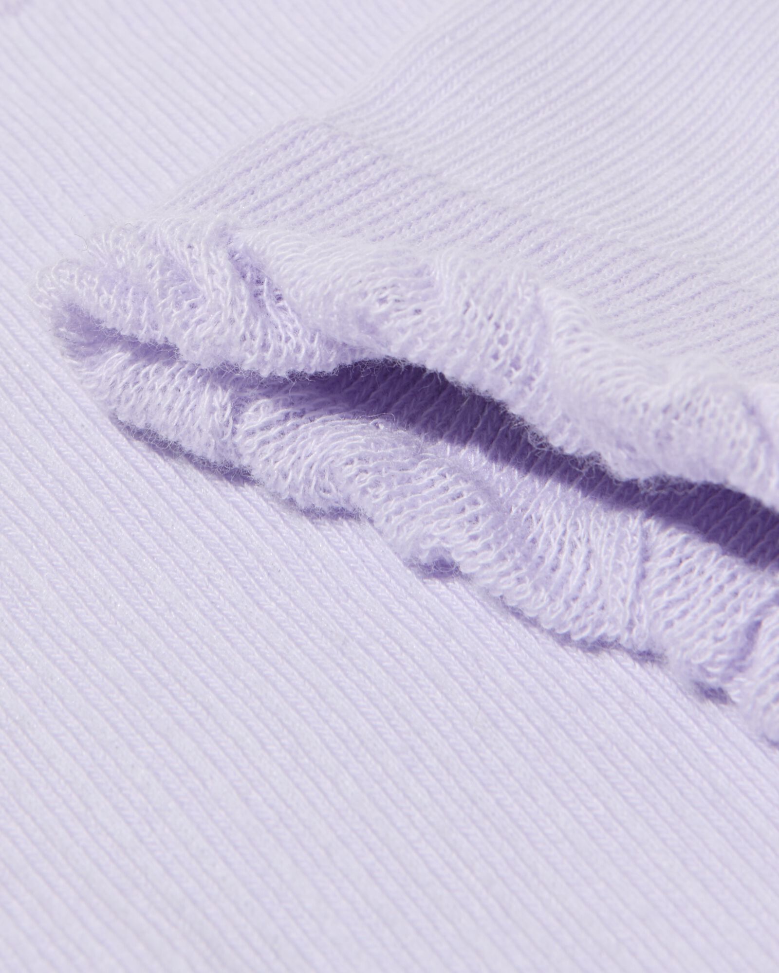 chaussettes femme c&ocirc;tel&eacute;es violet clair violet clair - 4280875LIGHTPURPLE - HEMA