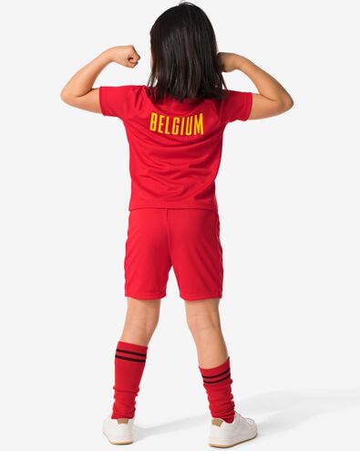 kinder sportshirt België rood rood - 36030532RED - HEMA