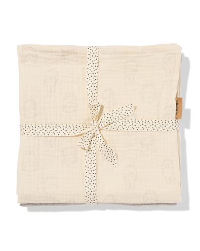 nijntje hydrofieldoeken 60x60cm - 3 stuks - 33305160 - HEMA