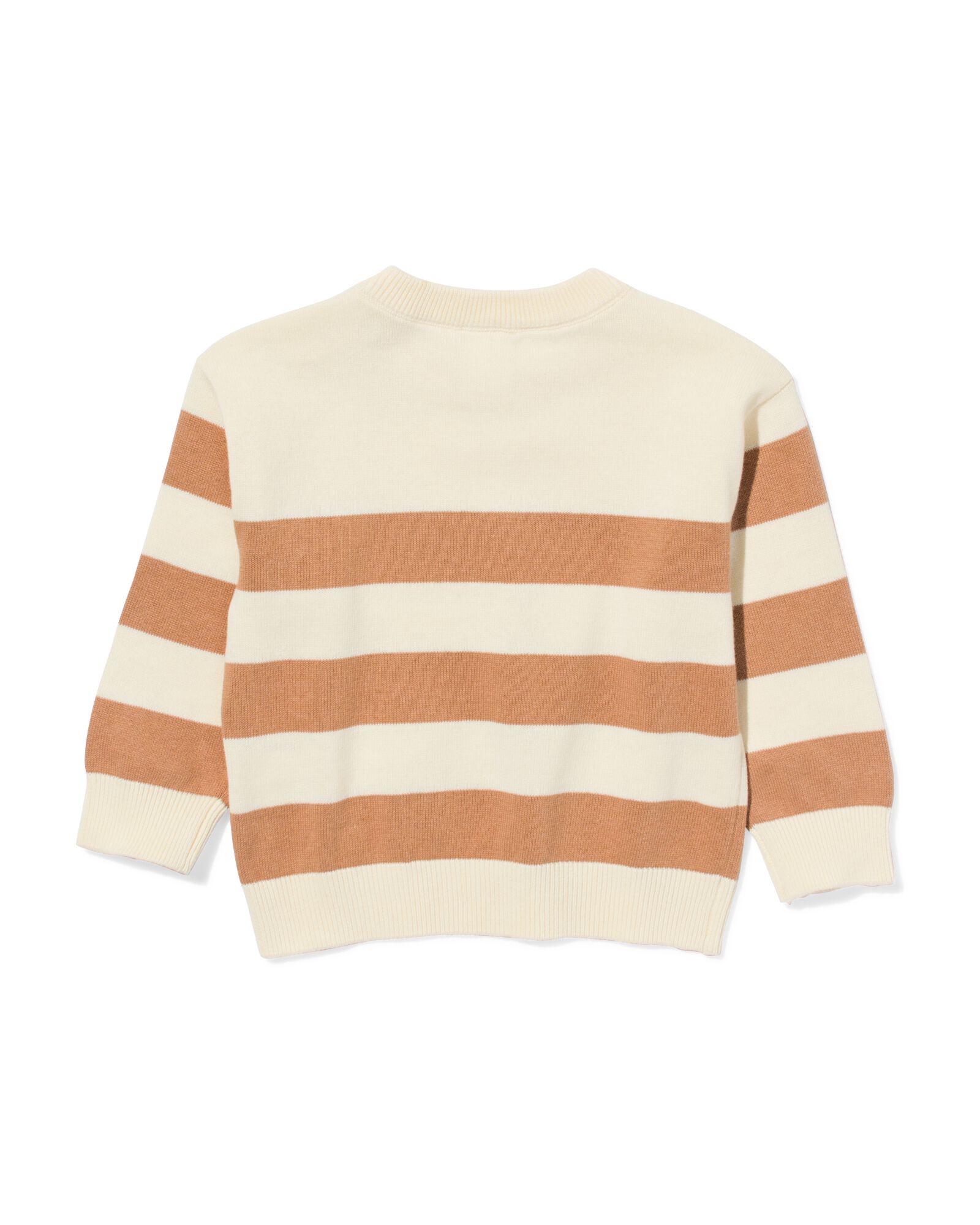 Babypullover, gestreift braun braun - 33173170BROWN - HEMA