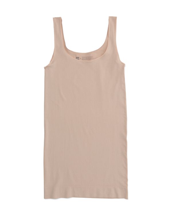 d&eacute;bardeur de grossesse sans coutures en micro beige beige - 1000030274 - HEMA