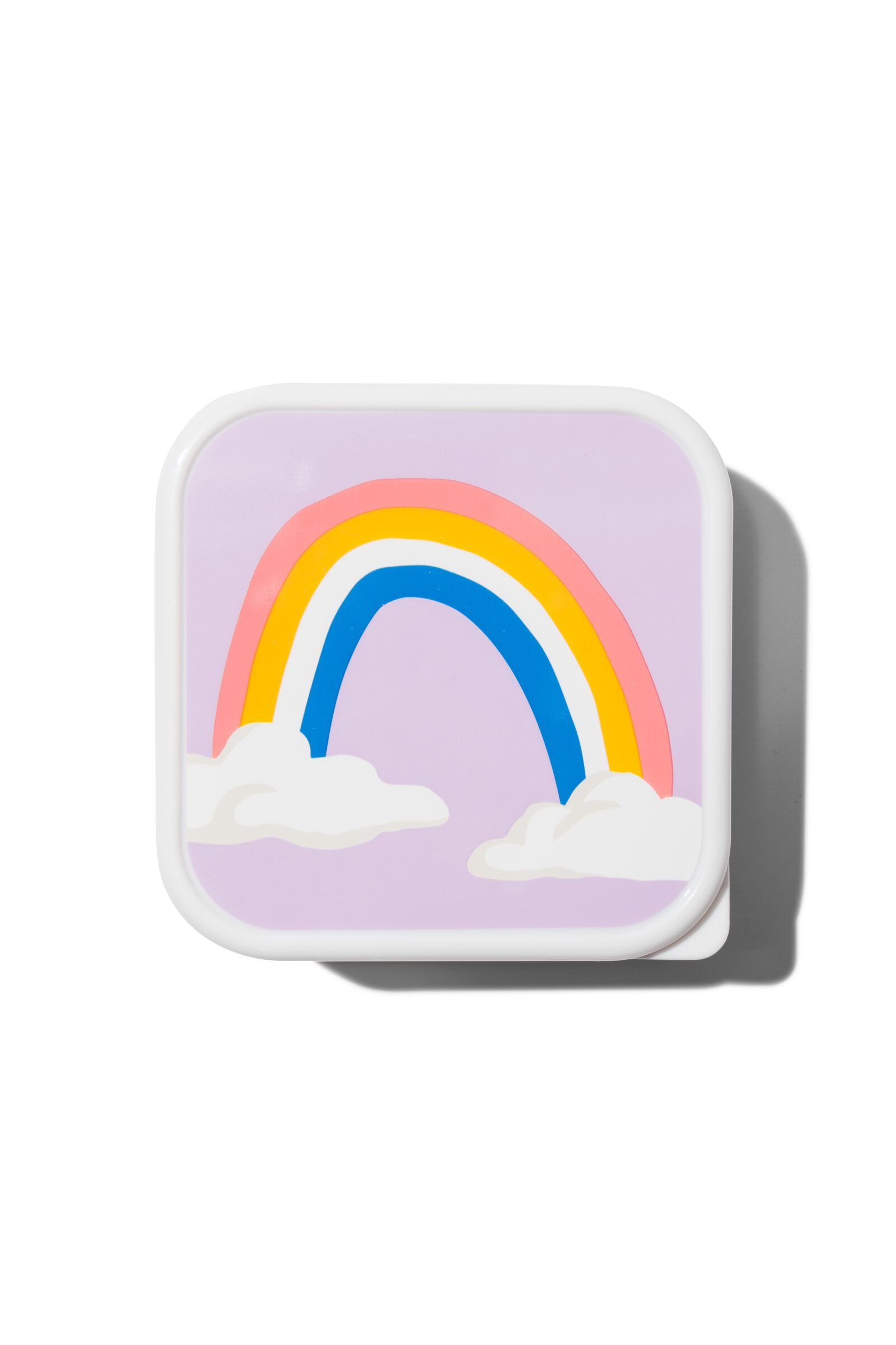 3 bo&icirc;tes de rangement snack arcs-en-ciel - 80650097 - HEMA