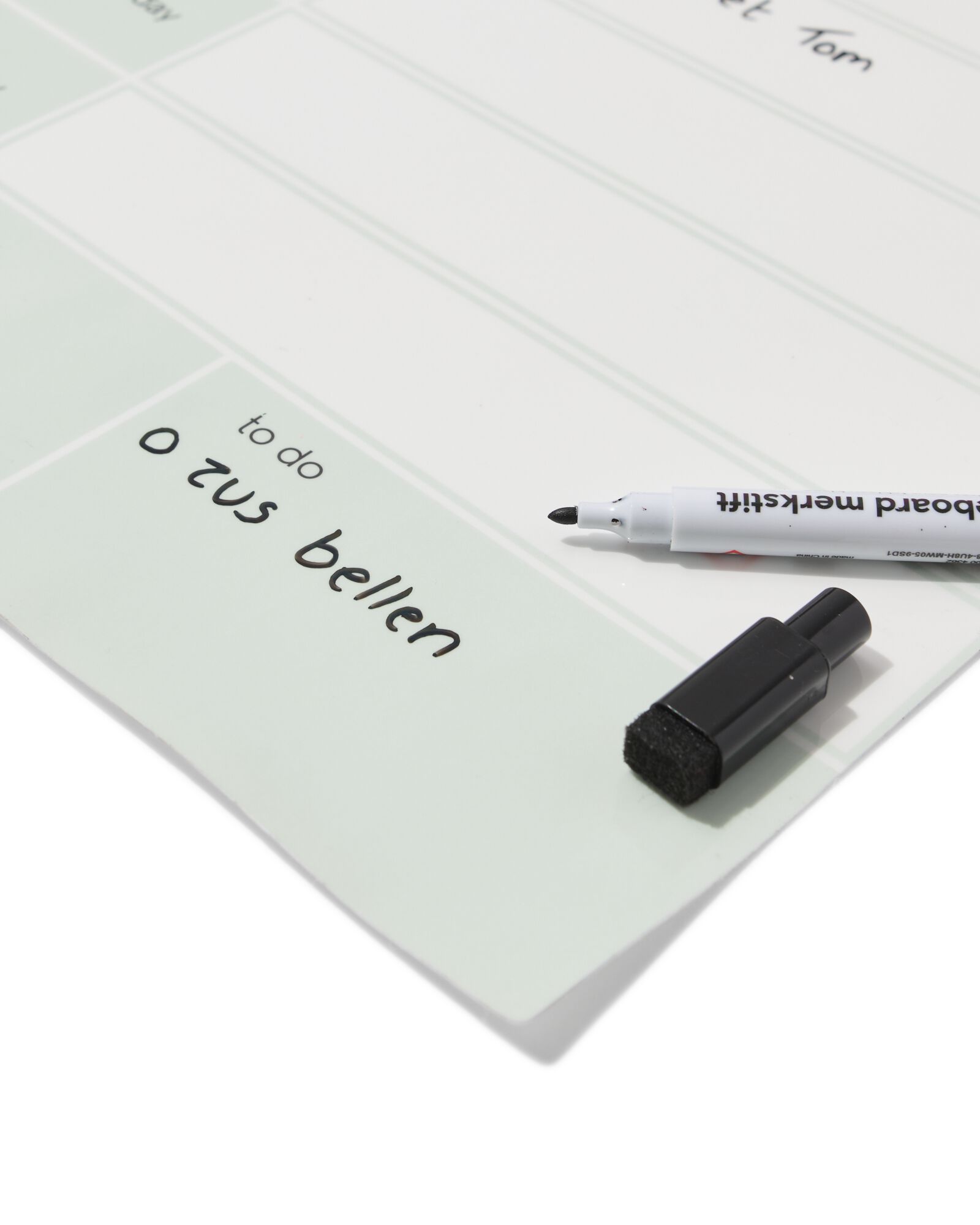 Selbstklebender Wochenplaner 24 &times; 34 cm - 14803974 - HEMA