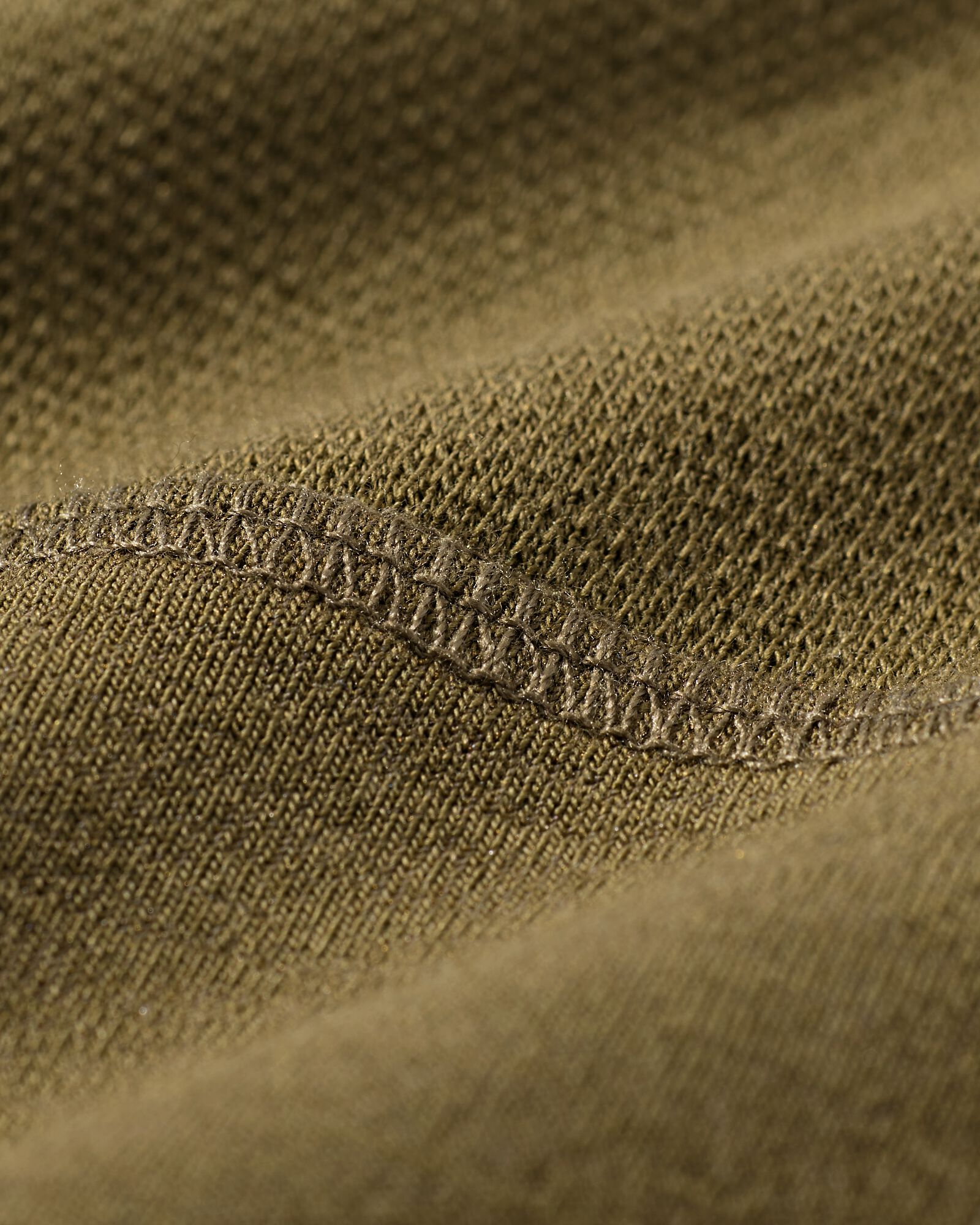 Kinderbekleidungsset Pullover und Hose, regul&auml;re Passform olivgr&uuml;n 122/128 - 30711041 - HEMA