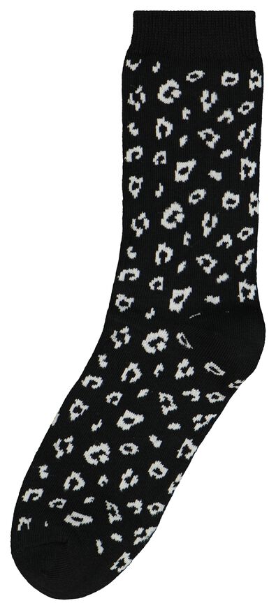 5 paires de chaussettes femme noir - 1000025195 - HEMA