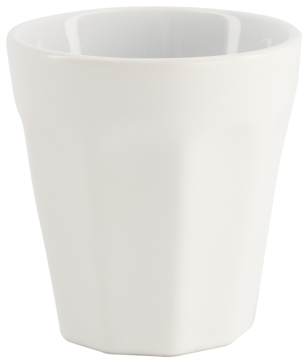 mug - 90 ml - Mirabeau mat - blanc - 9602200 - HEMA