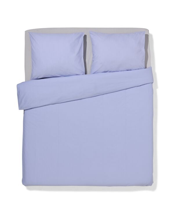dekbedovertrek 240x200/220cm zacht katoen lavendel - 5750172 - HEMA