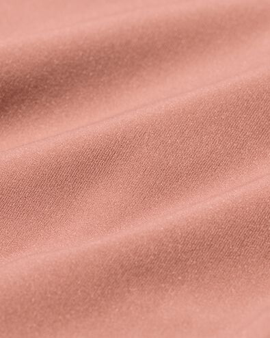 slip br&eacute;silien femme microfibre avec dentelle marron clair marron clair - 19621500LIGHTBROWN - HEMA