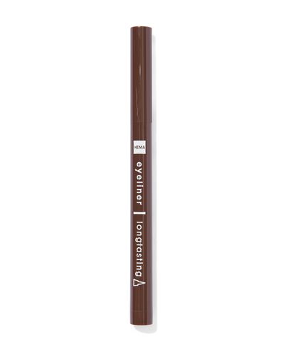 soft eyeliner waterproof brun - 11210233 - HEMA
