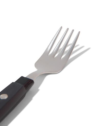 taartvorkje zwart - 9906054 - HEMA