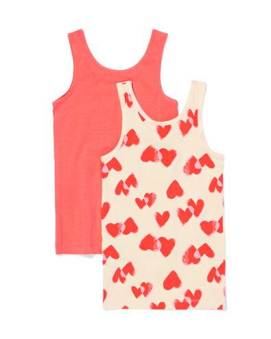 d&eacute;bardeurs enfant c&oelig;urs - lot de 2 rouge - 19300640RED - HEMA