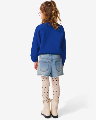jupe-culotte en jean enfant bleu clair 98/104 - 30831761 - HEMA