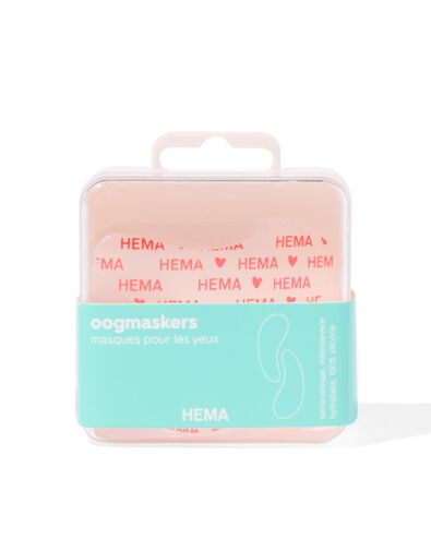 masques r&eacute;utilisables pour les yeux - 1 paire - 17840059 - HEMA