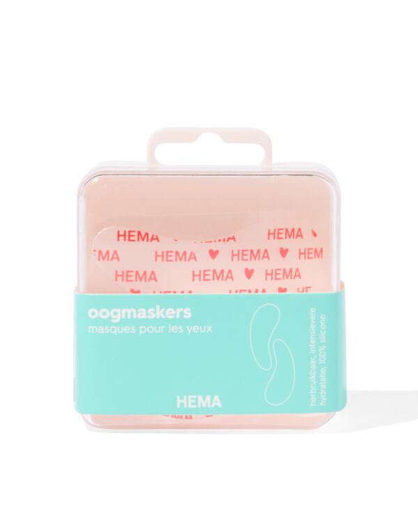 masques r&eacute;utilisables pour les yeux - 1 paire - 17840059 - HEMA