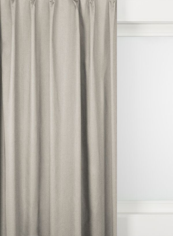 gordijnstof Uden verduisterend naturel naturel - 2000000456 - HEMA