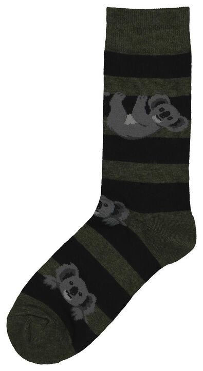 Herren-Socken, Koalas graugrün - 1000022304 - HEMA