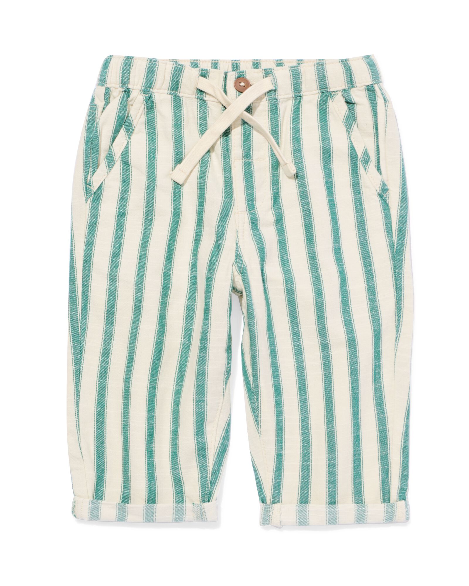 pantalon rayures b&eacute;b&eacute; vert - 33161970GREEN - HEMA