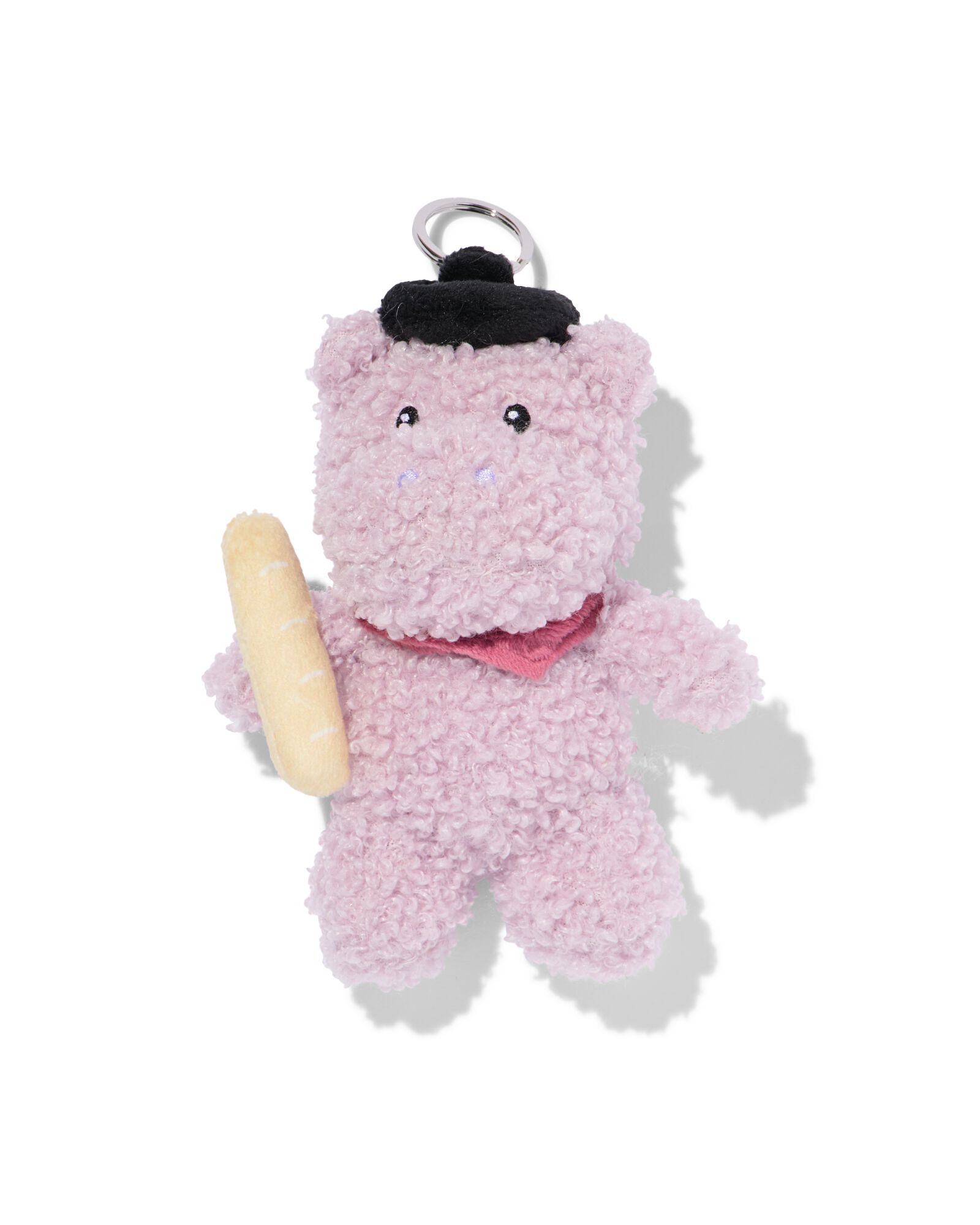 sleutelhanger knuffeldier 10x6x13cm assorti - 61105215 - HEMA