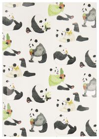Heft, 25.5 x 18 cm, liniert, Pandas - 14150068 - HEMA