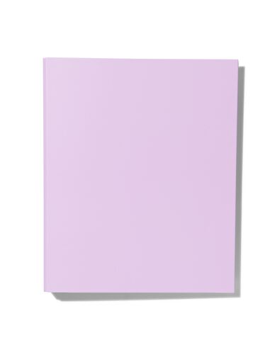 classeur A4 &agrave; 2&nbsp;anneaux lilas - 14850110 - HEMA
