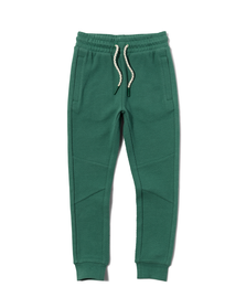 pantalon sweat enfant relief vert vert - 1000029787 - HEMA