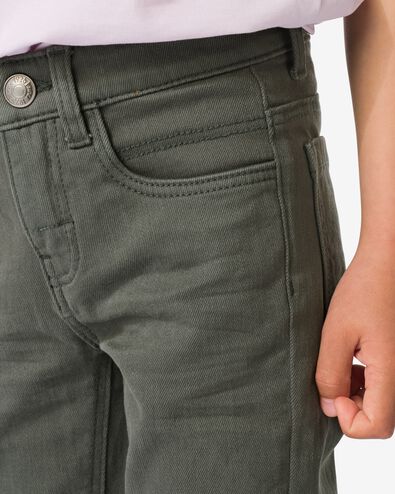 Kinder-Jog Denim Skinny Fit gr&uuml;n - 30746314GREEN - HEMA