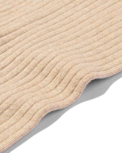 legging en maille c&ocirc;tel&eacute;e pour b&eacute;b&eacute; sable sable - 33073860SAND - HEMA