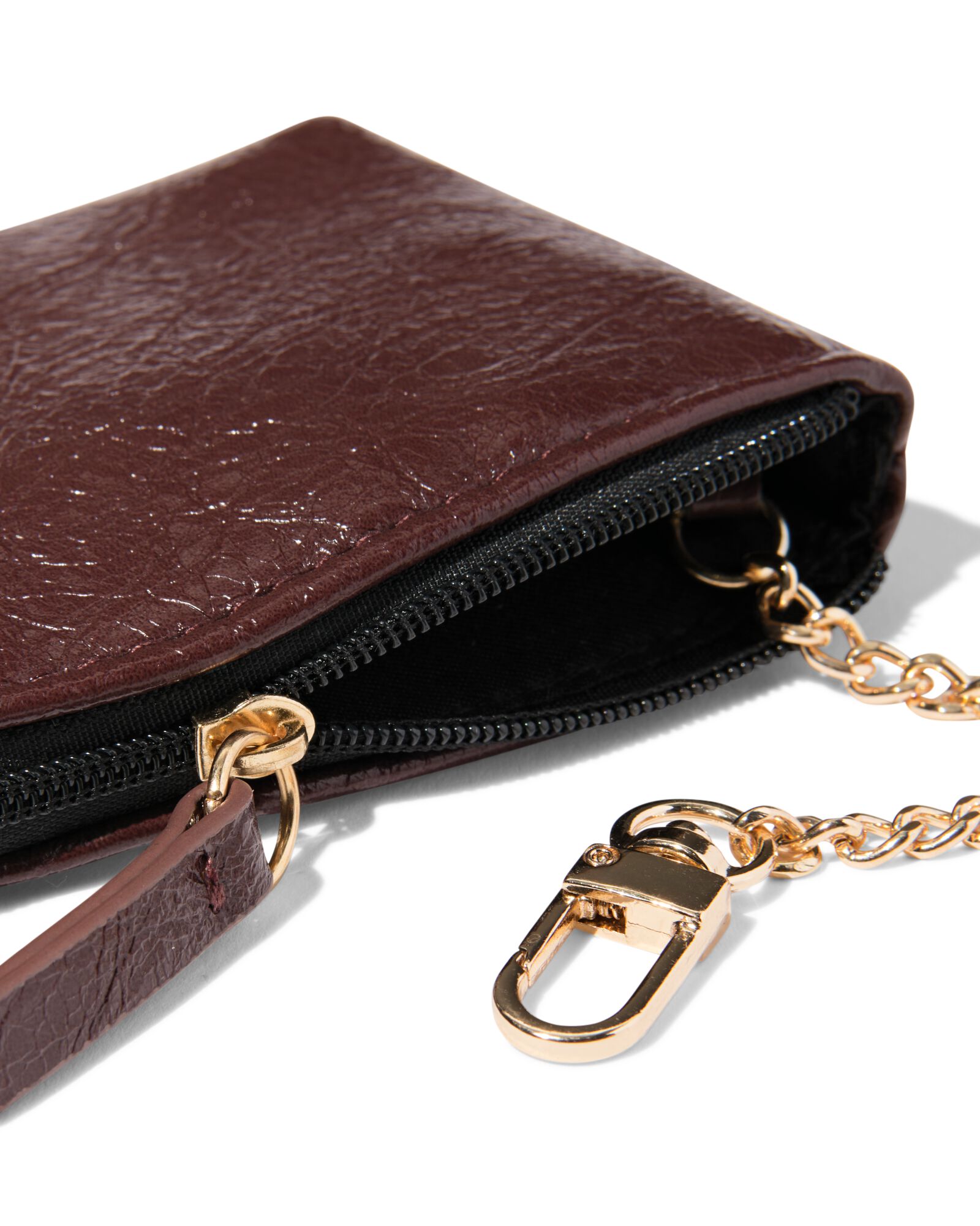 sleuteletui structuur bruin - 18150041 - HEMA