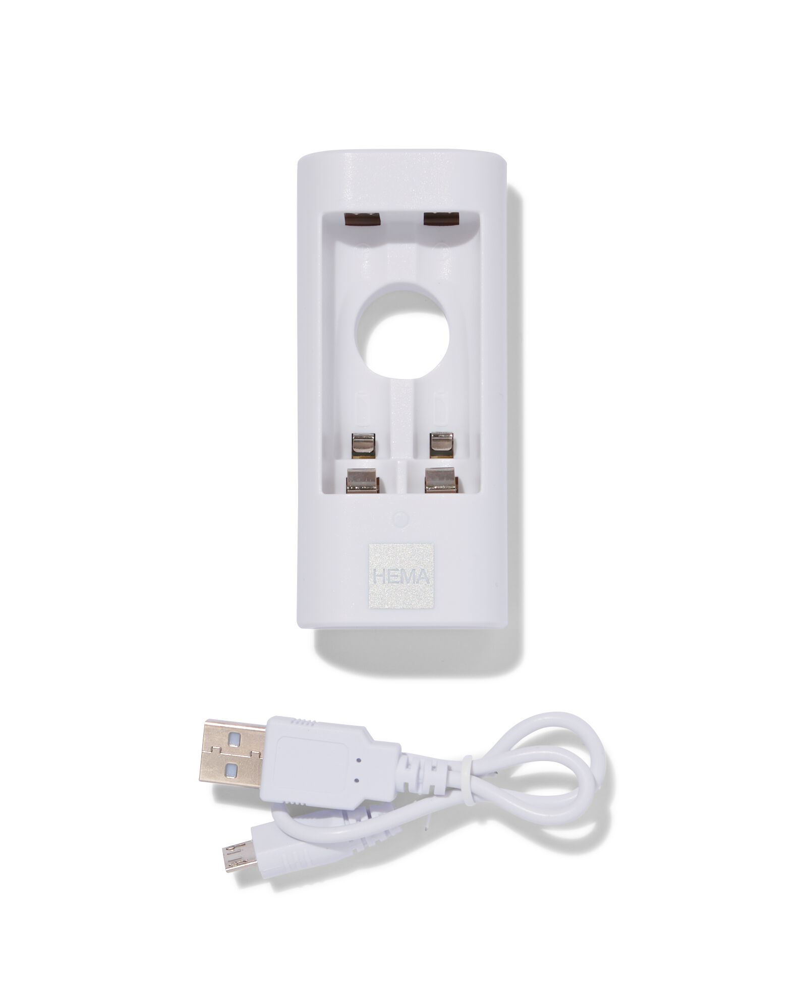 USB batterijlader voor AA of AAA batterijen - 41290280 - HEMA