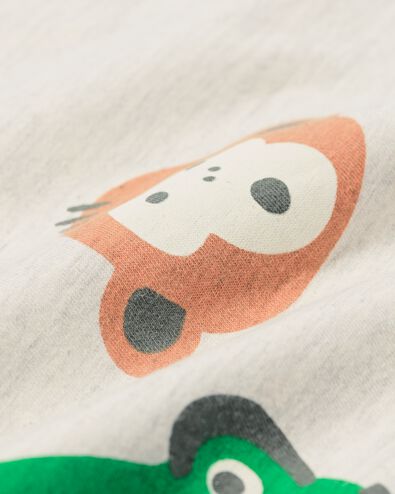 t-shirt enfant animaux &eacute;cru - 30740205ECRU - HEMA