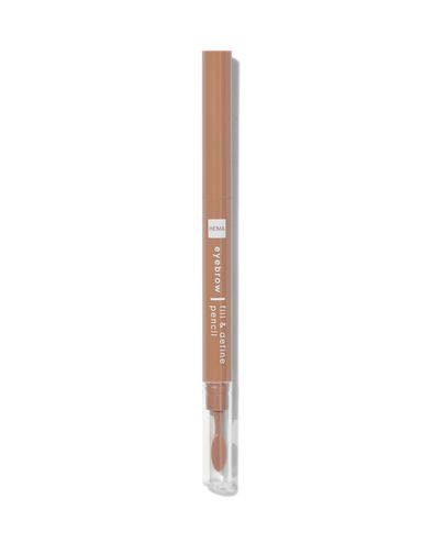 eyebrow fill & define pencil 01light - 11210591 - HEMA